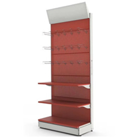 Standard Metal DIY Single Display Tools Storage Racks 